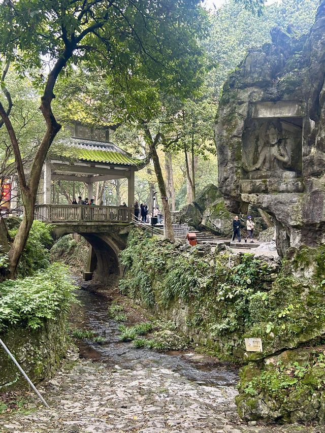 Lingyin Temple: Where Buddhas Dance in Forest Shadows 🌄🙏