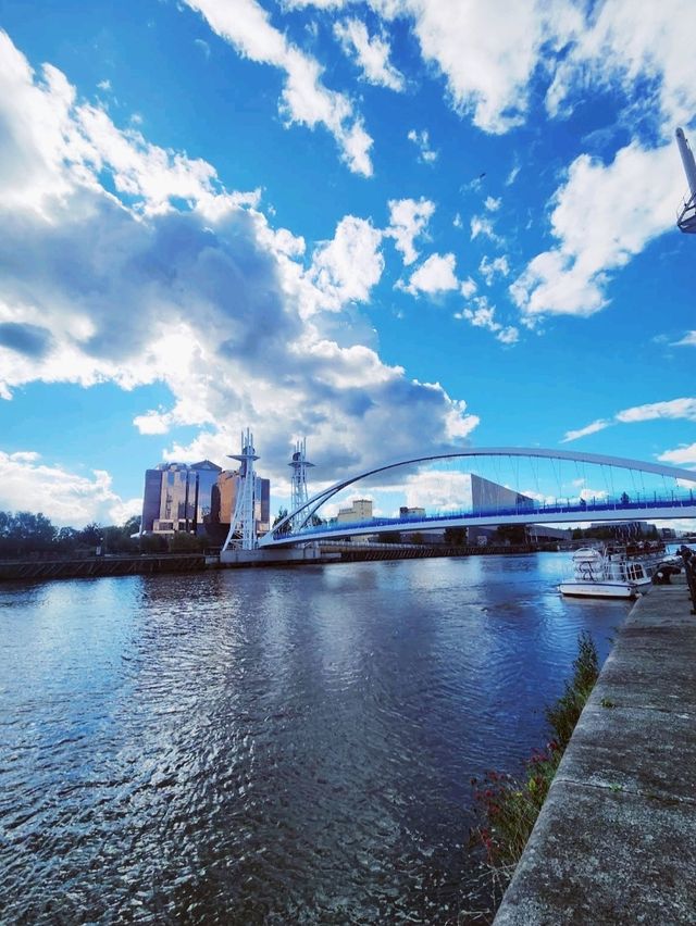 Enjoy sunset at Quaside Manchester