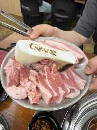 김천애서 만난 맛있는 돼지고기, 이백정참숯구이