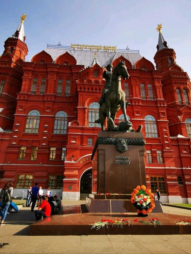 Honoring a Hero – The Marshal Zhukov Monument in Moscow
