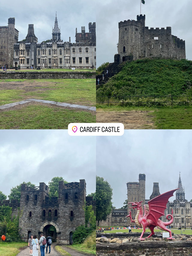 A day in Cardiff, Wales