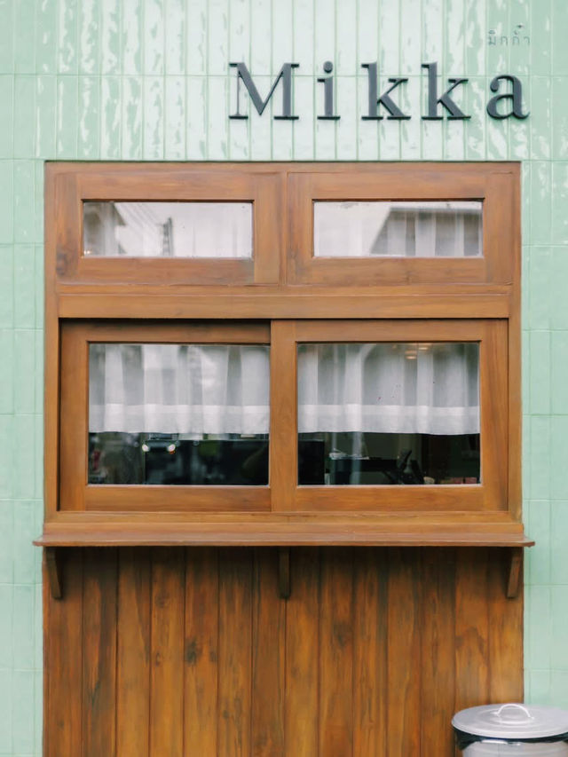 Mikka Cafe สาขาเชียงราย เป็นคาเฟ่สไตล์มินิมอล