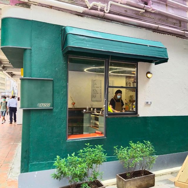 灣仔最潮咖啡店 crew coffee 