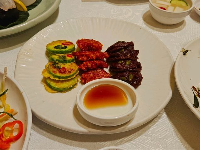 A nice place to dine in in Seoul, Sudam Hanjeongsik