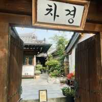 전주 한옥마을 한옥카페, “차경”