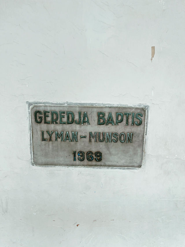 Grace and Heritage at Gereja Baptist Indonesia Pertama, Medan