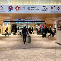 【大阪】万博に沸く伊丹空港のカードラウンジ✨
