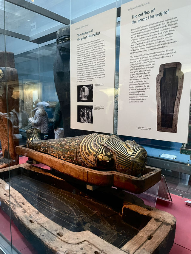 The British Museum in London, England