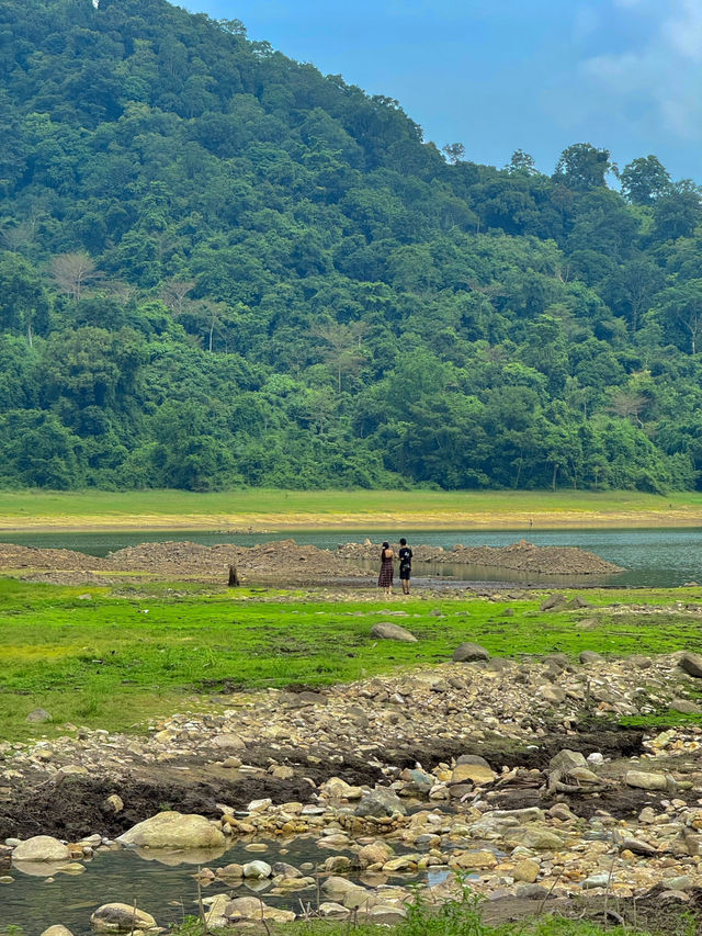 อ่างเก็บน้ำทรายทอง ช่วงฤดูฝน 🏞️🌧️
