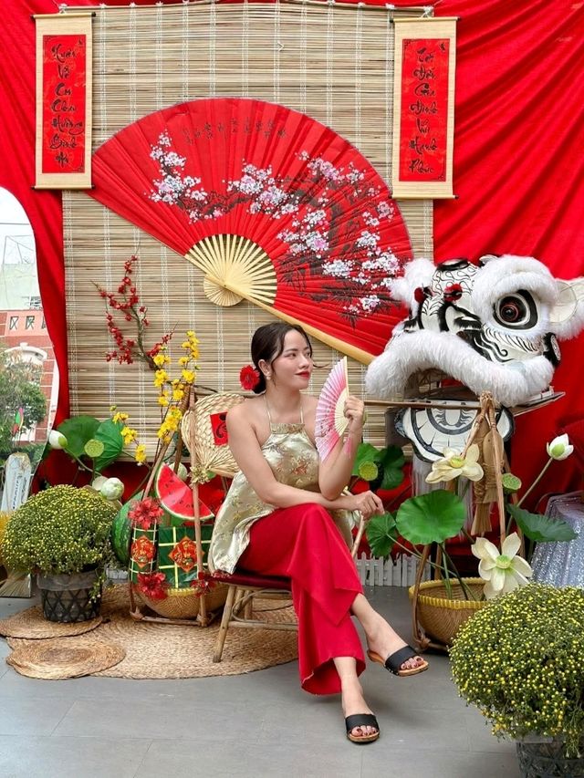 Quán cà phê trang trí Tết xinh đa dạng concept tại Gò Vấp 
