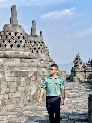 The world-famous #Borobudur Temple
