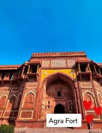 🏰 Agra Fort – Where History Comes Alive in Red Sandstone ❤️