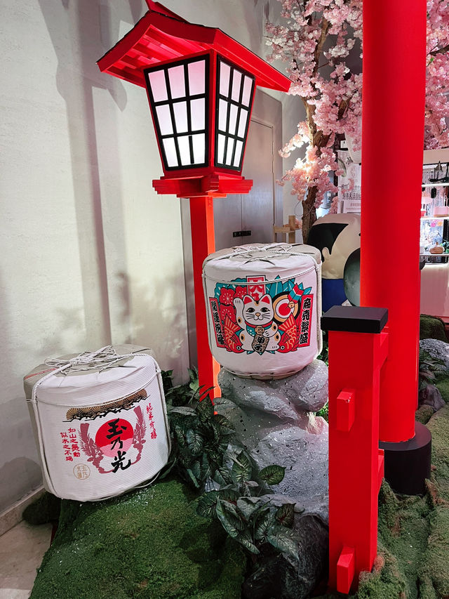Cherry Blossom Japan Street at Crockfords Hotel: Must-Visit Insta Wonderland 