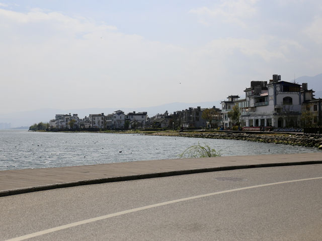 One fine day at Erhai lake in Dali!