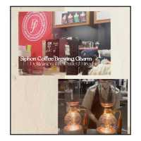 Siphon Coffee Brewing Charm at Delifrance, Hiroshima Outlet