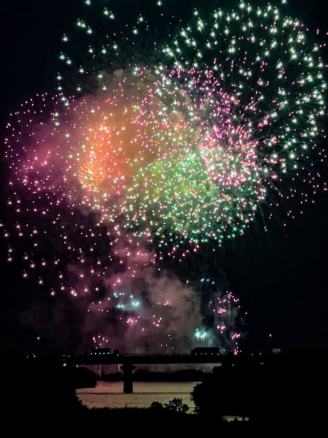 【江戸川】東京でゆったり花火を見たいならここ！