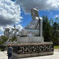 ♟️ Giant Mongol Chess in the Heart of Kangbashi! 