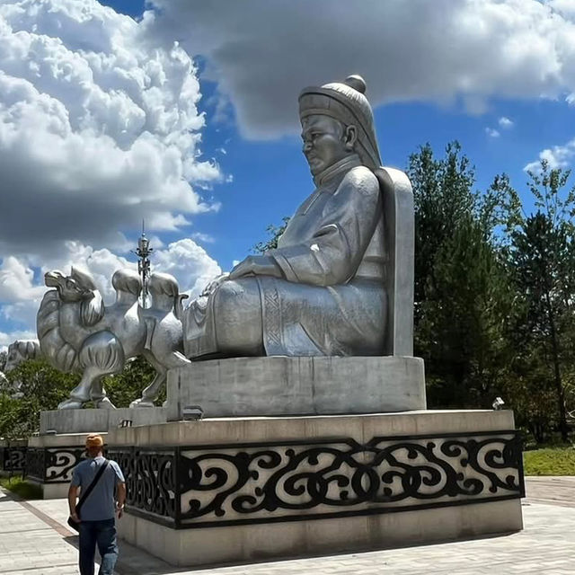 ♟️ Giant Mongol Chess in the Heart of Kangbashi! 