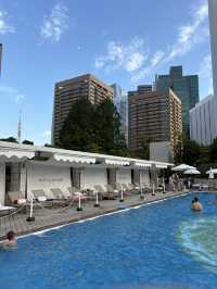 【東京🗼】ANAインターコンチネンタル東京のプールで夏満喫☀️