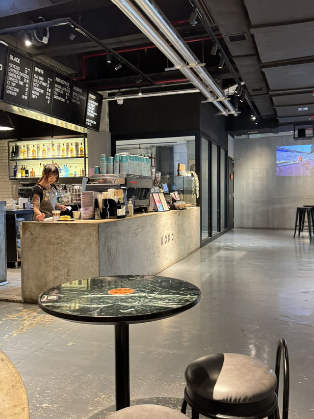荃灣南豐紗廠的工業風動物友善Cafe！大推手工啡！
