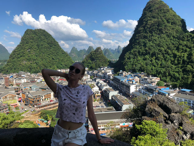 Yangshuo — Where Mountains Touch the Sky! 🌄 Yangshuo — Where Mountains Touch the Sky! 🌄