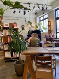 📚 Green Escape at ROUTE BOOKS – A Book Café Like No Other