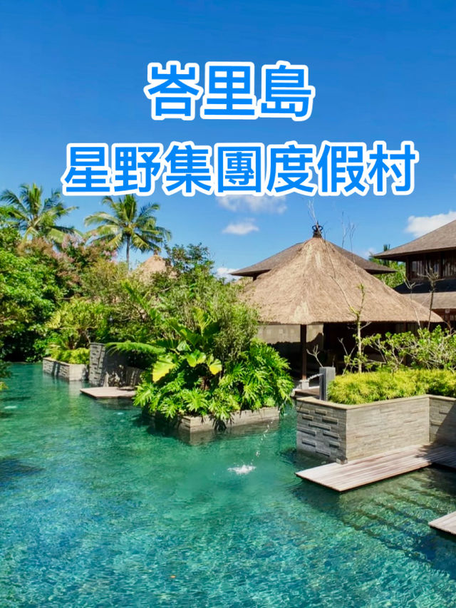 星野集團峇里島秘境！虹夕諾雅：漂浮叢林的70米運河泳池聖殿