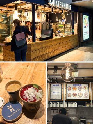 [Girls' Trip to Düsseldorf] Delicious food inside the train station! A filling oatmeal specialty shop that will make your body happy from the morning!