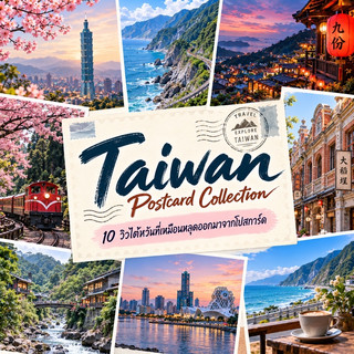 💌 Taiwan Postcard Collection 10 วิวไต้หวันที่เหมือนหลุดออกมาจากโปสการ์ด