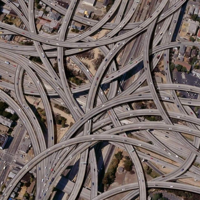 The Spaghetti Highways of Dallas Texas!