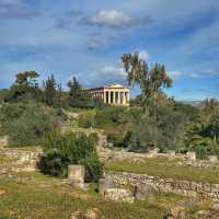 Hephaisteion: The well-preserved temple