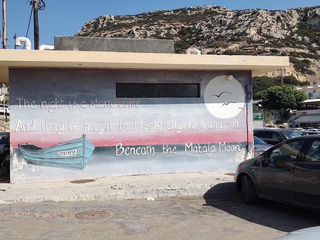 Matala beach Crete 🏖️