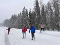 A winter hiking trip in Porvoo, Finland