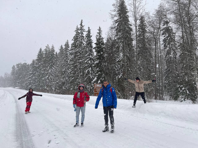 A winter hiking trip in Porvoo, Finland