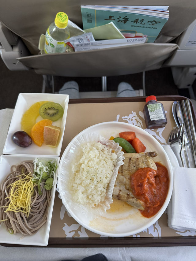 ✈️【搭乗記】上海航空ビジネスクラス FM890便 - 名古屋 → 上海 B737 搭乗レポート