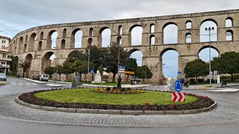 Architectural Heritage of Kavala: Ottoman Mansions, Ancient Aqueducts & Port Views 🇬🇷🏛️🌊 — traveler post in Chios
