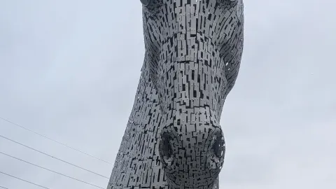 🐴 When Is a Horse NOT a Horse? Meet Scotland’s Magnificent Kelpies! 🏴 — traveler post in Grangemouth