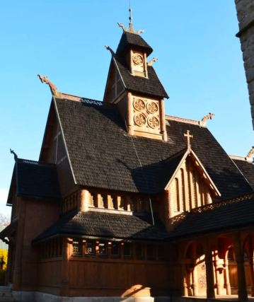 Europe’s Most Epic Viking Church: Vang Stave Church in Karpacz, Poland 🏔️🛖