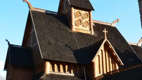 Europe’s Most Epic Viking Church: Vang Stave Church in Karpacz, Poland 🏔️🛖 — traveler post in Potsdam
