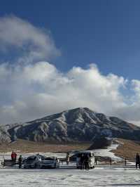 🌋❄️🇯🇵Winter Caldera Wonders & Hot Treats: Exploring Mount Aso