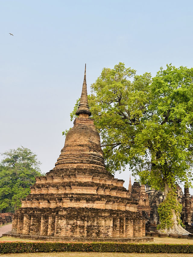 Learn about Thailand's Sukhothai Historical Park and Thailand's first dynasty here.