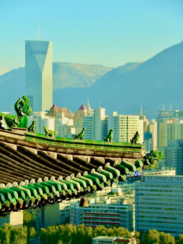 甘肅蘭州｜白塔山公園｜寺廟神秘體驗