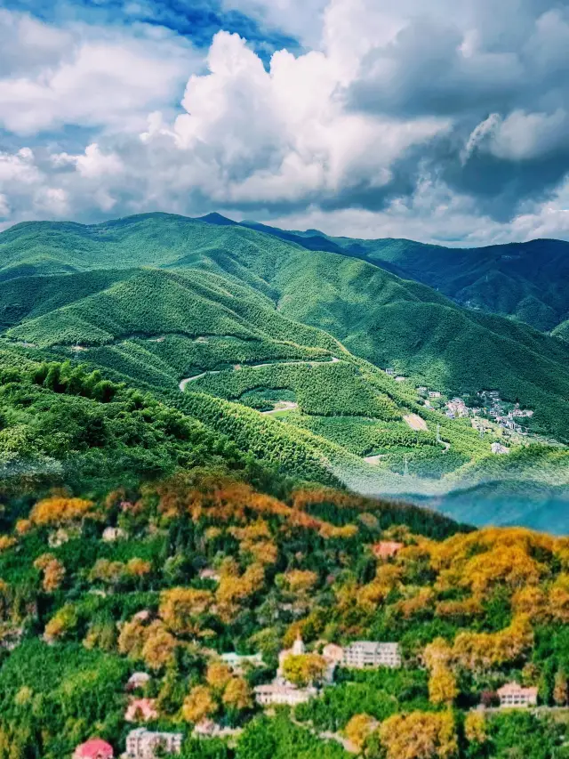 Moganshan, known as the 'First Mountain in the South of the Yangtze River', is nestled in a sea of clouds with babbling brooks - a unique experience when hiking!