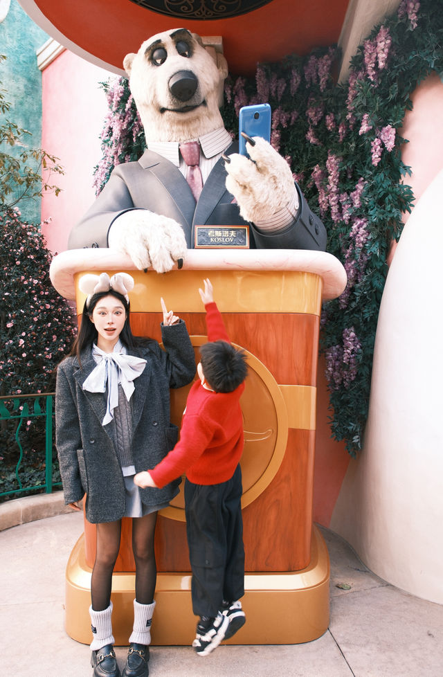上海迪士尼瘋狂動物城假期帶娃攻略