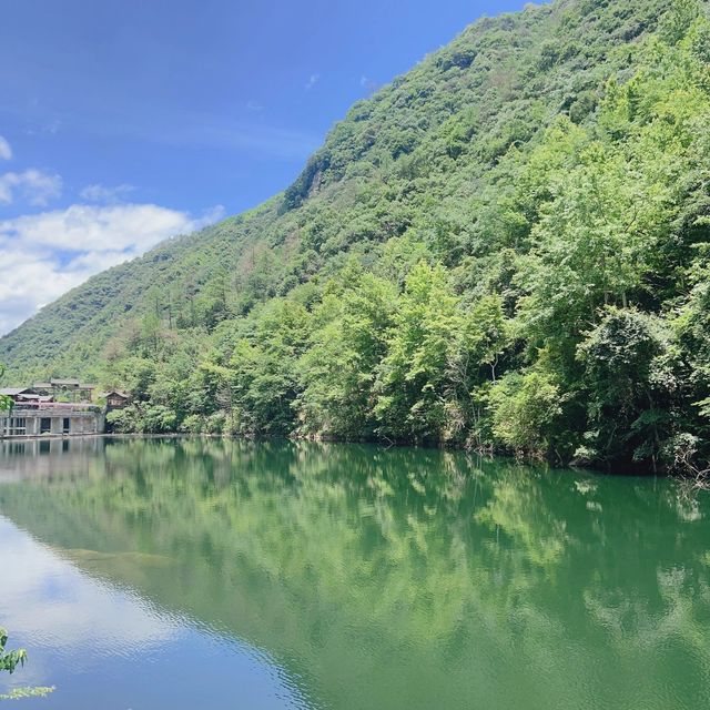 浙江泰順南浦溪享受山裡的漫時光