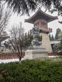 雨雪中遊法門寺