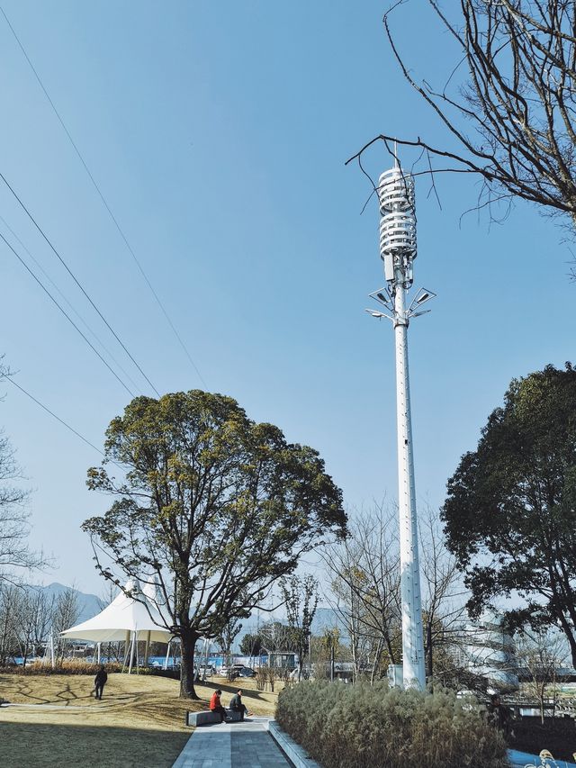 臨海 你玩得可真花啊丨春天的洛河公園可太適合曬太陽跑步啦