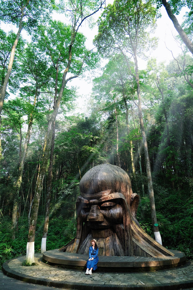 重慶梁平：去竹海裡遊玩和住宿