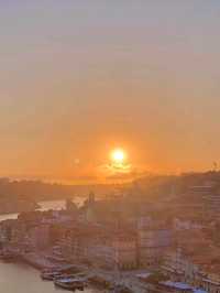 Sunset In Lisbon "  Miradouro das Portas do Sol. 