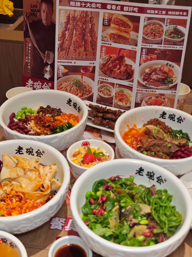 陝西的非遺美食如今創意產業園也吃得到了。